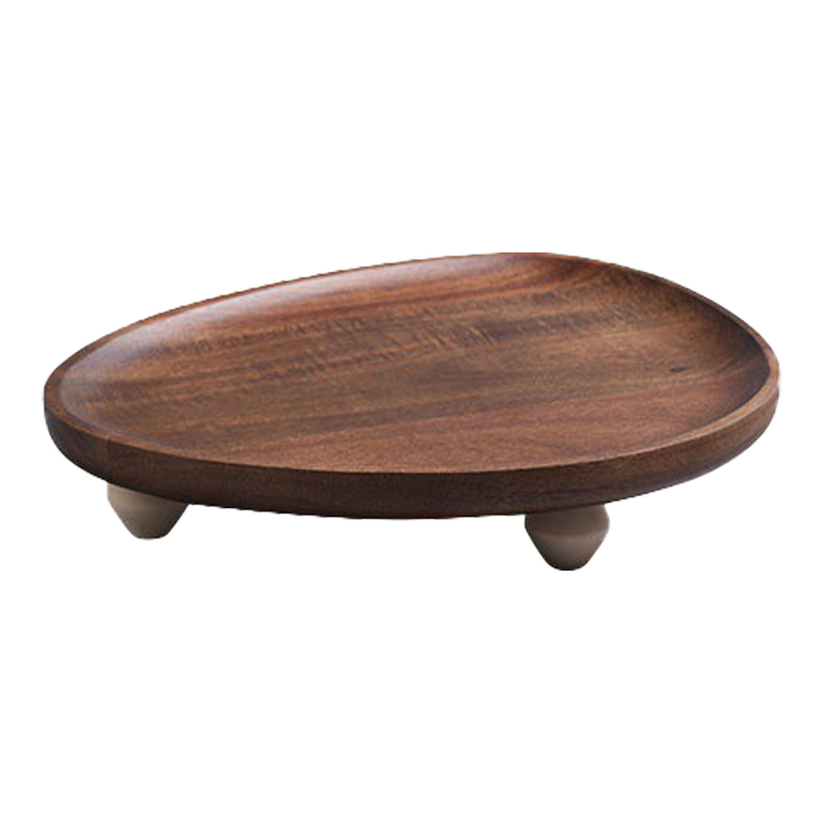 thumbnail image 2 of Soporte de exhibición de madera Pequeña base de madera Bandeja decorativa Multifuncional Mesa de exhibición Granja Encimera Estante de almacenamiento Vela Botella Mini Jarrón Jabonera Tabla de soporte, 2 of 2